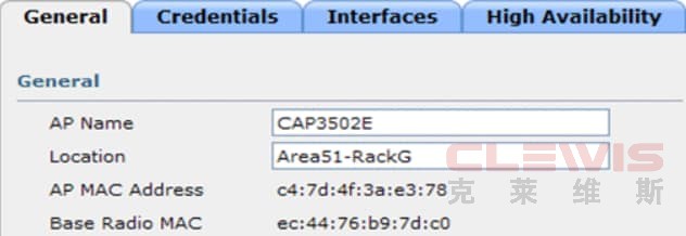 14_2500 WLC AP General Settings