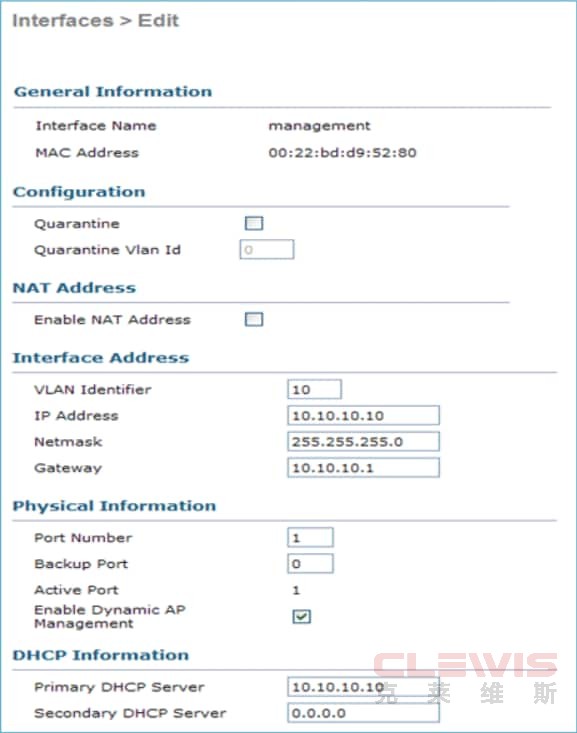 11_2500 WLC Configure a Dynamic Interface
