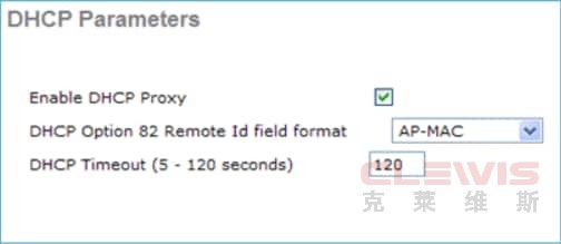 13_2500 WLC DHCP Parameters