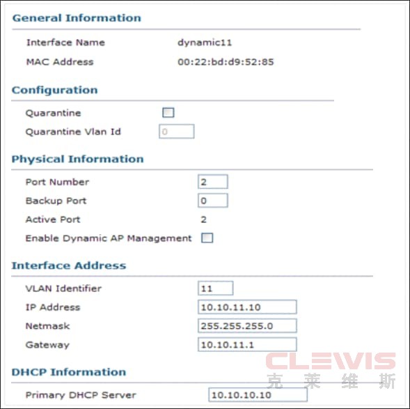 20_2500 WLC Physical and Interface Information