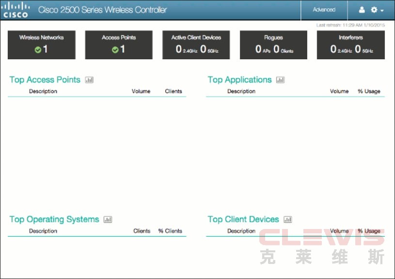 28_2500 WLC First GUI Connection