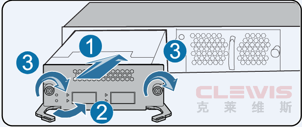 Huawei华为交换机S2720, S5700, S6700 V200R019C10安装堆叠卡